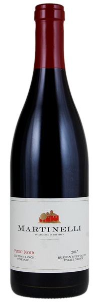 2017 Martinelli Zio Tony Ranch Pinot Noir, 750ml