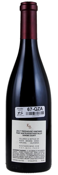 2017 Kosta Browne Treehouse Vineyard Pinot Noir, 750ml