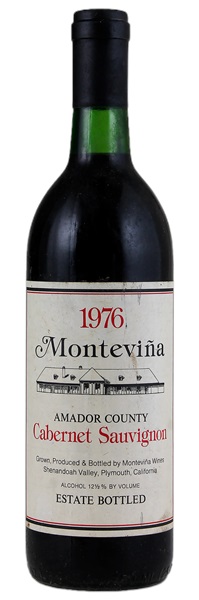1976 Montevina Cabernet Sauvignon, 750ml