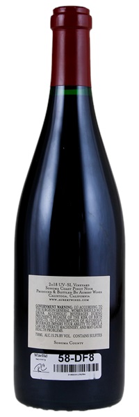 2018 Aubert UV-SL Vineyard Pinot Noir, 750ml