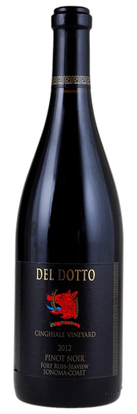 2012 Del Dotto Cinghiale Vineyard Pinot Noir, 750ml