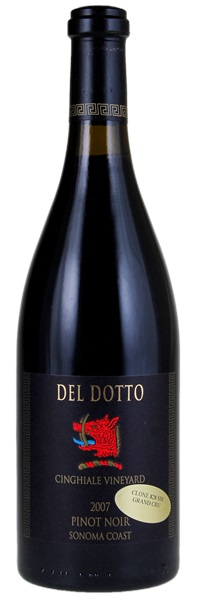 2007 Del Dotto Cinghiale Vineyard Clone 828 SM Grand Cru Pinot Noir, 750ml
