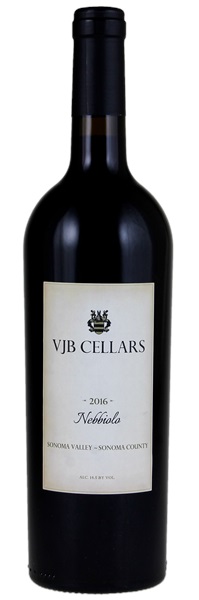 2016 VJB Vineyards & Cellars Nebbiolo, 750ml