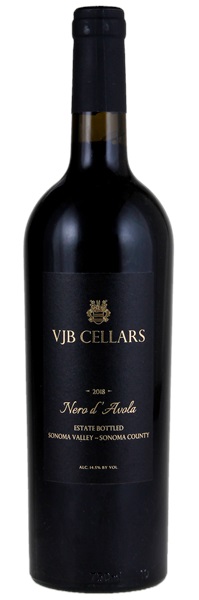 2018 VJB Vineyards & Cellars Nero d'Avola, 750ml