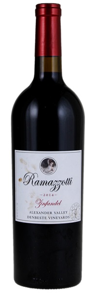 2014 Ramazzotti Wines DenBeste Vineyard Zinfandel, 750ml