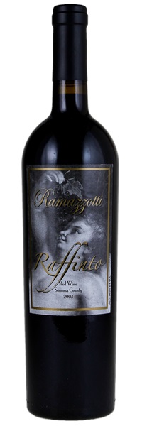 2003 Ramazzotti Wines Raffinto, 750ml