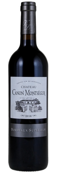 2016 Château Canon Montsegur, 750ml
