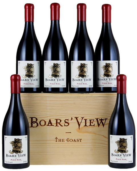 2016 Boars' View The Coast Pinot Noir, 750ml