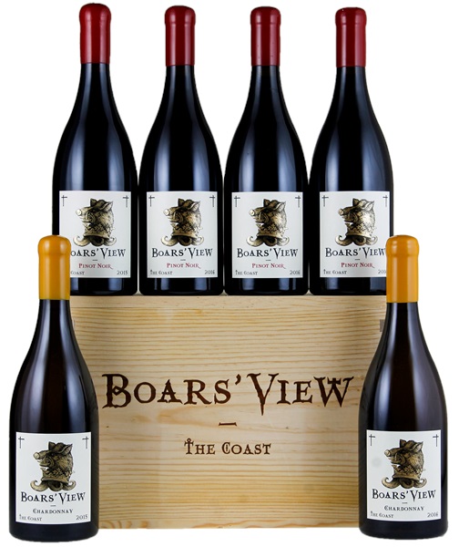 2016 Boars' View The Coast Pinot Noir, 750ml