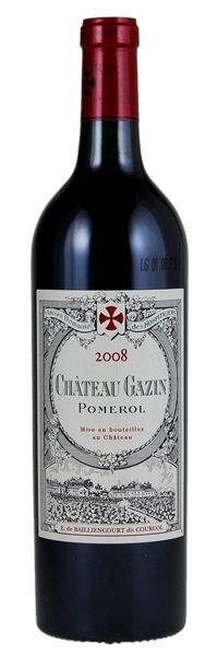 2008 Château Gazin, 750ml