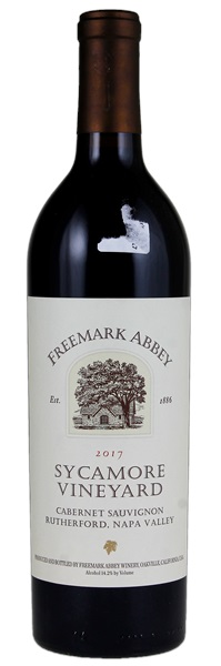 2017 Freemark Abbey Sycamore Vineyard Cabernet Sauvignon, 750ml