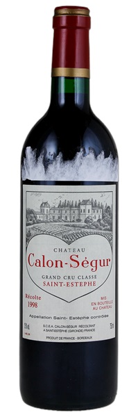 1998 Château Calon-Segur, 750ml