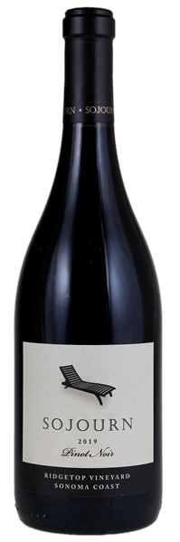2019 Sojourn Cellars Ridgetop Vineyard Pinot Noir, 750ml