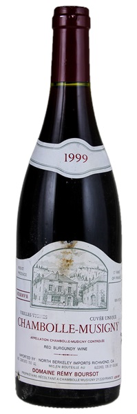 1999 Remy Boursot Chambolle Musigny Reserve Cuvee Unique Vieilles, 750ml