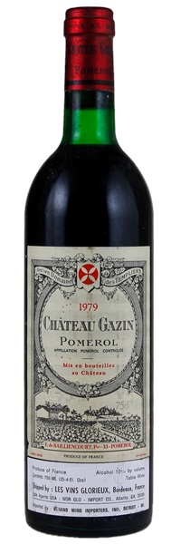 1979 Château Gazin, 750ml