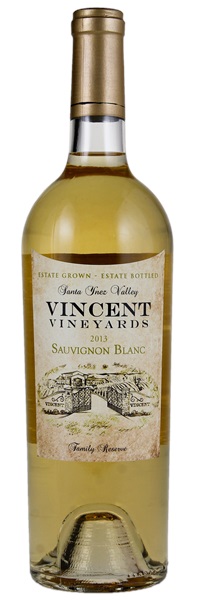 2013 Vincent Vineyards Family Reserve Sauvignon Blanc, 750ml