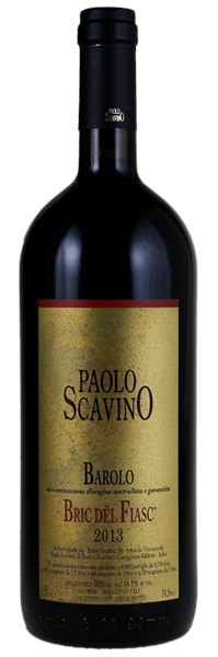 2013 Paolo Scavino Barolo Bric del Fiasc, 1.5ltr