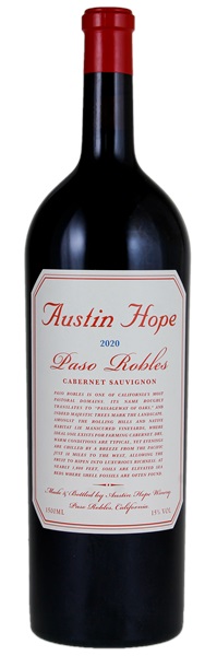 2020 Austin Hope Cabernet Sauvignon, 1.5ltr