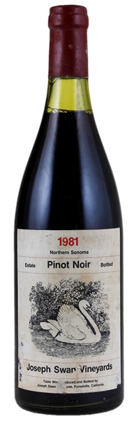 1981 Joseph Swan Pinot Noir, 750ml