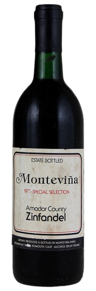 1977 Montevina Special Selection Zinfandel, 750ml