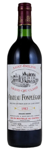 1983 Château Fonplegade, 750ml