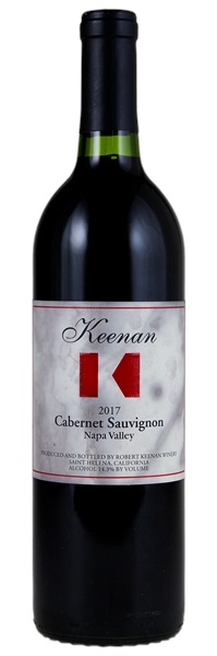 2017 Robert Keenan Winery Cabernet Sauvignon, 750ml