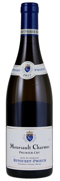 2017 Bitouzet-Prieur Meursault Charmes, 750ml