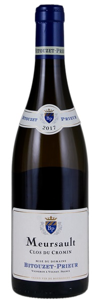 2017 Bitouzet-Prieur Meursault Clos du Cromin, 750ml