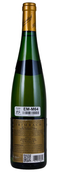2007 Trimbach Riesling Cuvee Frederic-Emile, 750ml