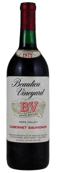 1975 Beaulieu Vineyard Cabernet Sauvignon, 750ml