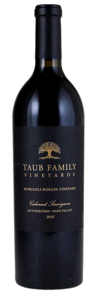 2016 Taub Family Vineyards Morisoli-Borges Vineyard Cabernet Sauvignon, 750ml