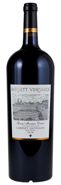 2018 Barnett Vineyards Spring Mountain Cabernet Sauvignon, 1.5ltr