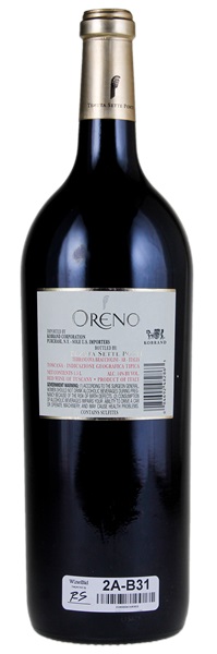 2012 Sette Ponti Toscana Oreno, 1.5ltr