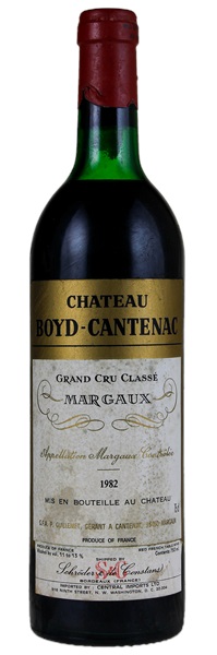 1982 Château Boyd-Cantenac, 750ml