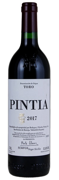 2017 Bodegas Pintia Toro Pintia, 750ml