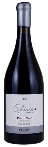2014 Soliste Ulysses Pinot Noir, 750ml