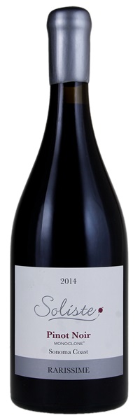 2014 Soliste Rarissime Pinot Noir, 750ml
