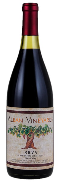1992 Alban Vineyards Reva Alban Estate Syrah, 750ml