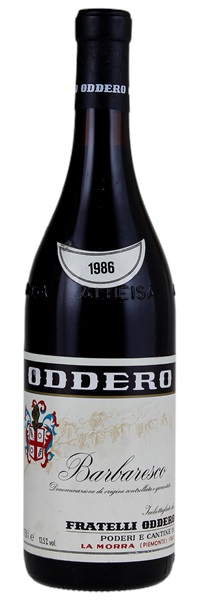 1986 Fratelli Oddero Barbaresco, 750ml