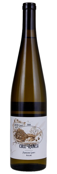 2020 Desire Lines Cole Ranch Riesling, 750ml