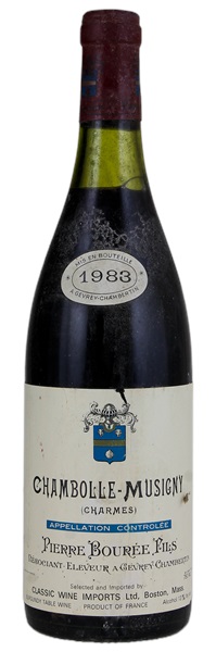 1983 Pierre Bouree Fils Chambolle-Musigny Les Charmes, 750ml
