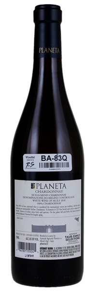 2018 Planeta Sicilla Chardonnay, 750ml