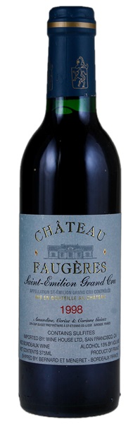 1998 Château Faugeres, 375ml