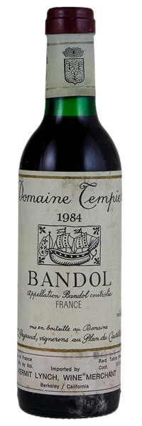 1984 Domaine Tempier Bandol, 375ml