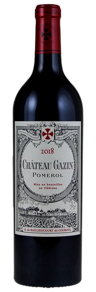 2018 Château Gazin, 750ml