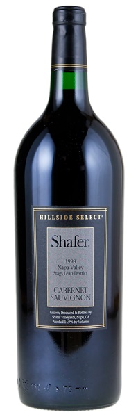 1998 Shafer Vineyards Hillside Select Cabernet Sauvignon, 1.5ltr