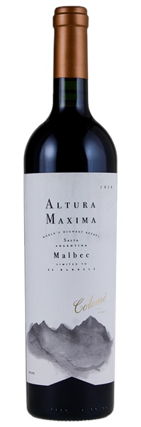 2014 Colome Malbec Altura Maxima, 750ml