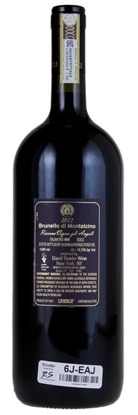 2012 La Gerla Brunello di Montalcino  gli Angeli Riserva, 1.5ltr
