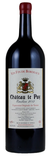 2012 Château Le Puy Cuvee Emilien, 1.5ltr