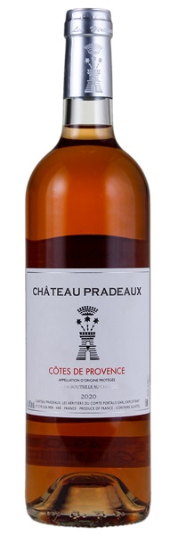 2020 Chateau Pradeaux Côtes de Provence Rosé, 750ml